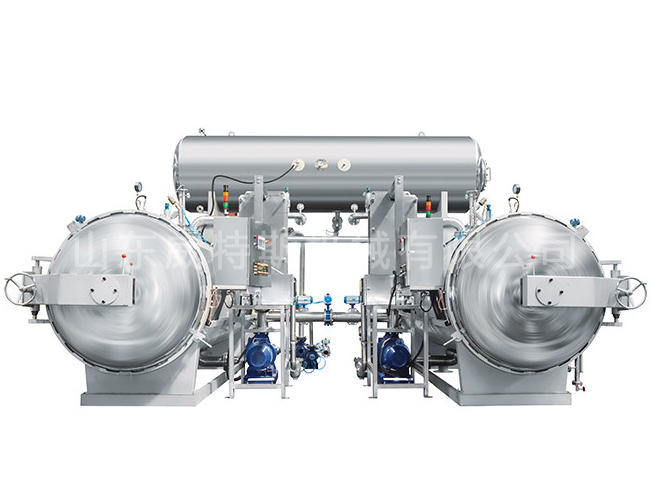 Double pot (multi pot) parallel sterilizer